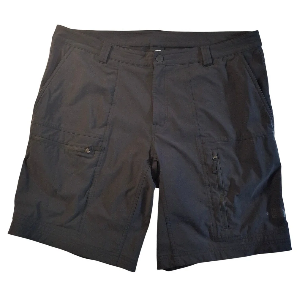 The North Face Paramount Shorts Men's 38* Black Active Hiking Cargo 10
